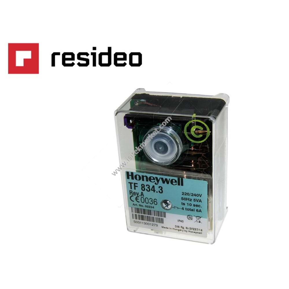 BRÜLÖR OTOMATİĞİ SATRONIC HONEYWELL RESIDEO TF 834.3