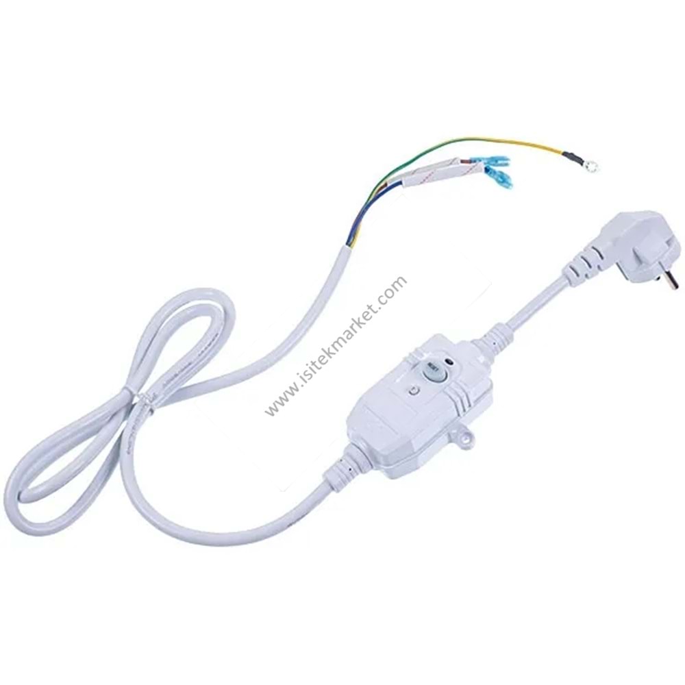 THERMEX SU ISITICI ŞEBEKE KABLOSU RCD'Lİ (30MA) L=1250MM 230V 10A