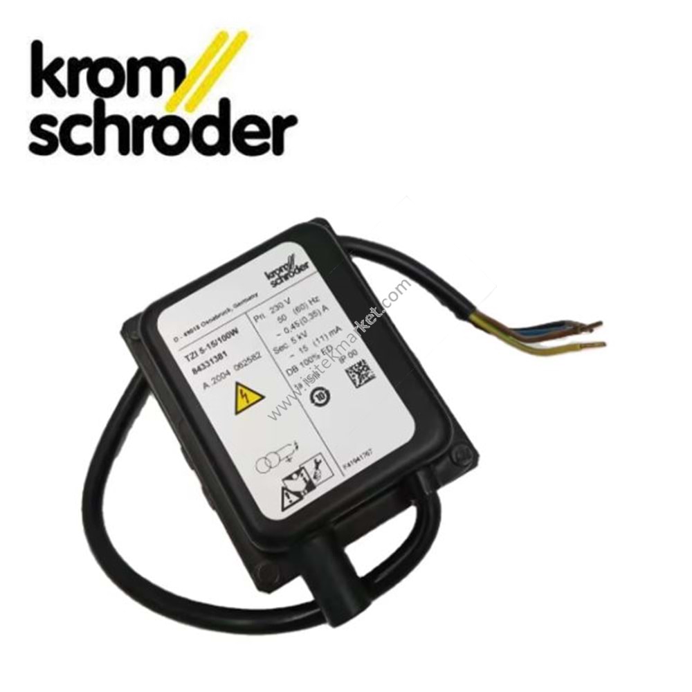 ATEŞLEME TRAFOSU KROM SCHRÖDER TZI5-15/100W