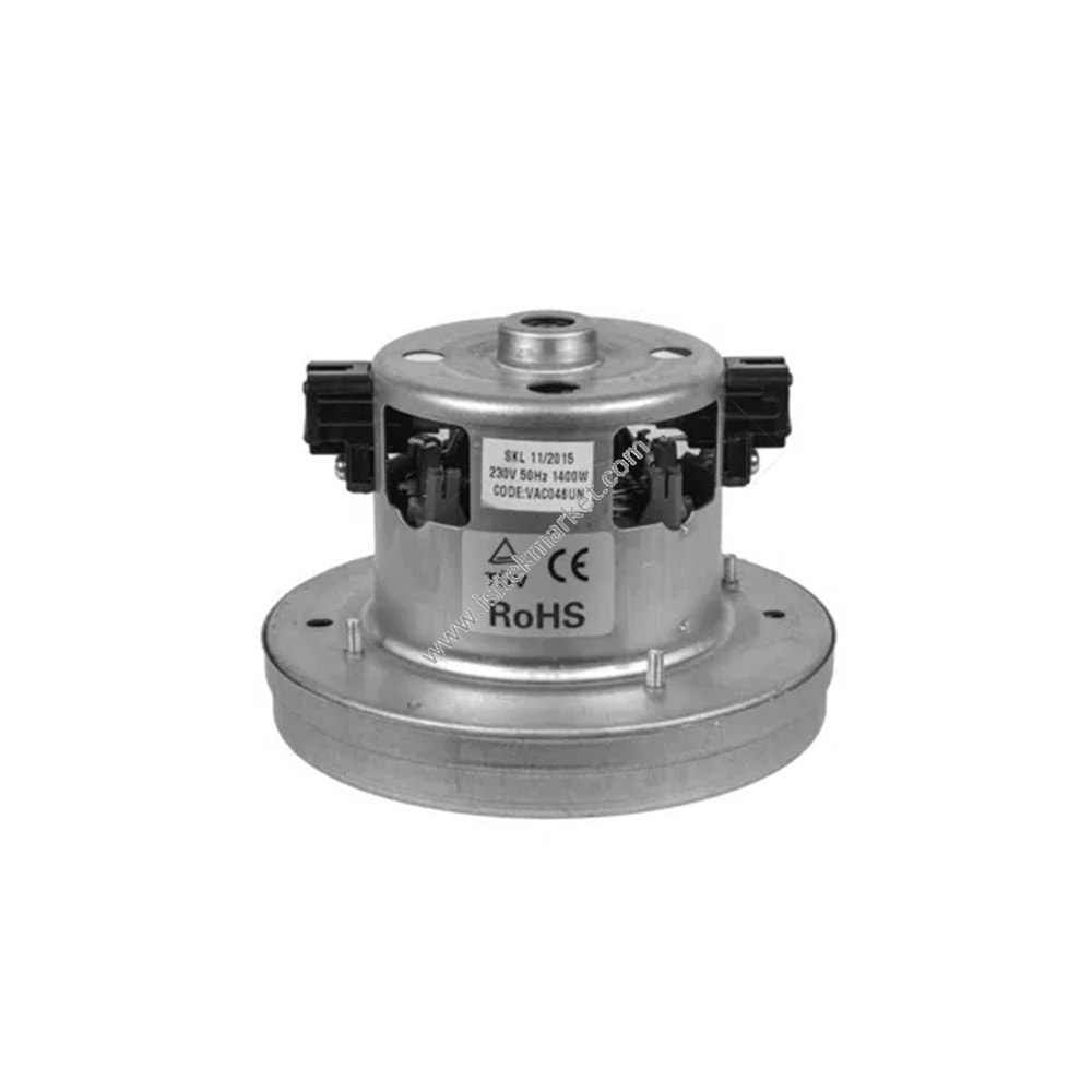ELEKTRİKLİ SÜPÜRGE MOTORU VAC046UN SKL D=134/84 MM H=24/100 MM 1400 W