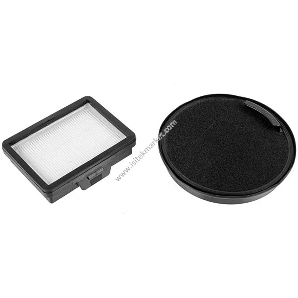 CONTAİNER (HEPA10 + FOAM) VE HEPA12 PRIZ FİLTRES BOSCH, BGS05/BGC05 ILE UYUMLU ELEKTRİKLİ SÜPÜRGE SETİ BBZ152EF