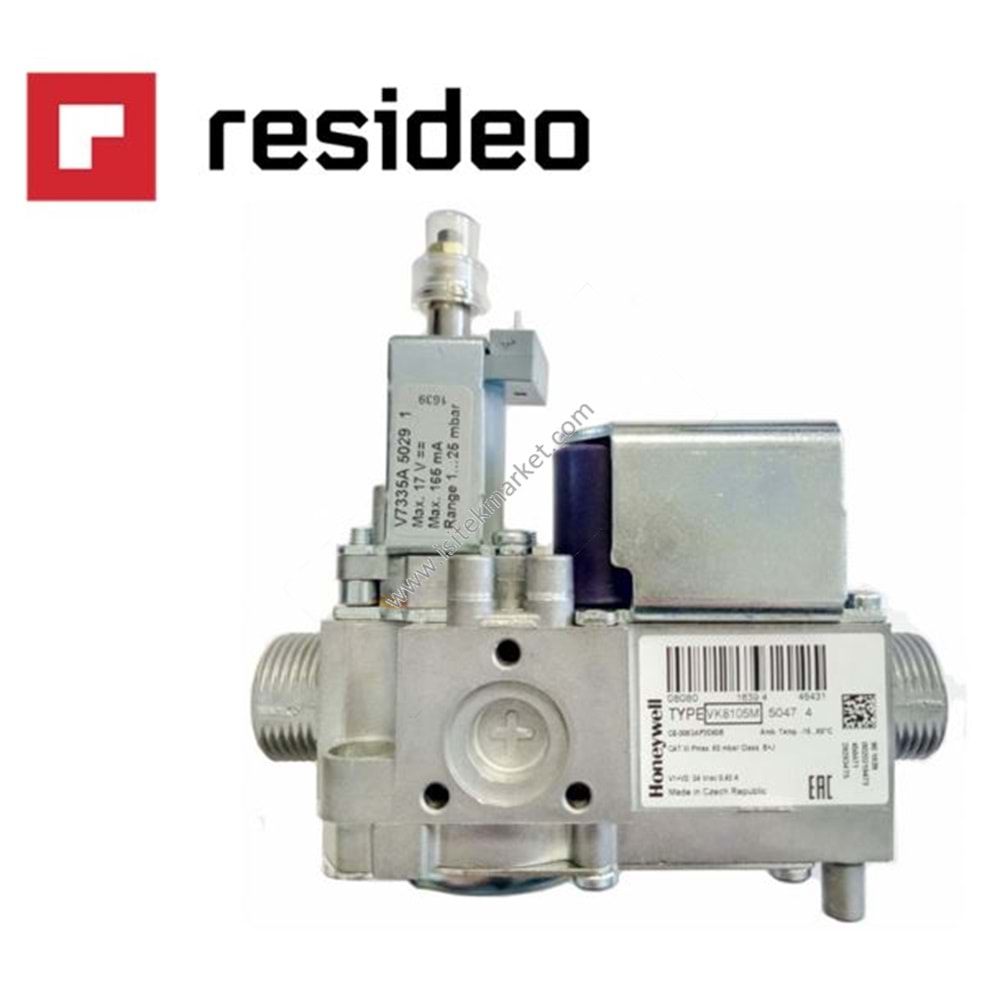 İNAKTİF!! GAZ VALFİ HONEYWELL VK8105M5047U PRTH 0020228138 KLO KLOM