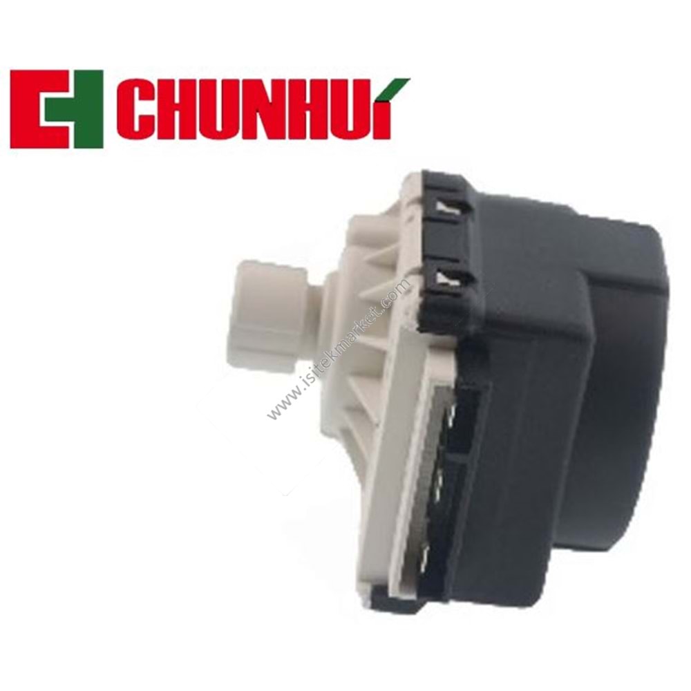 VANA MOTORU 220V 50Hz 7,5mm- CHUNHUI -SİYAH/ BEYAZ-BX-320101057 BRT R10025304