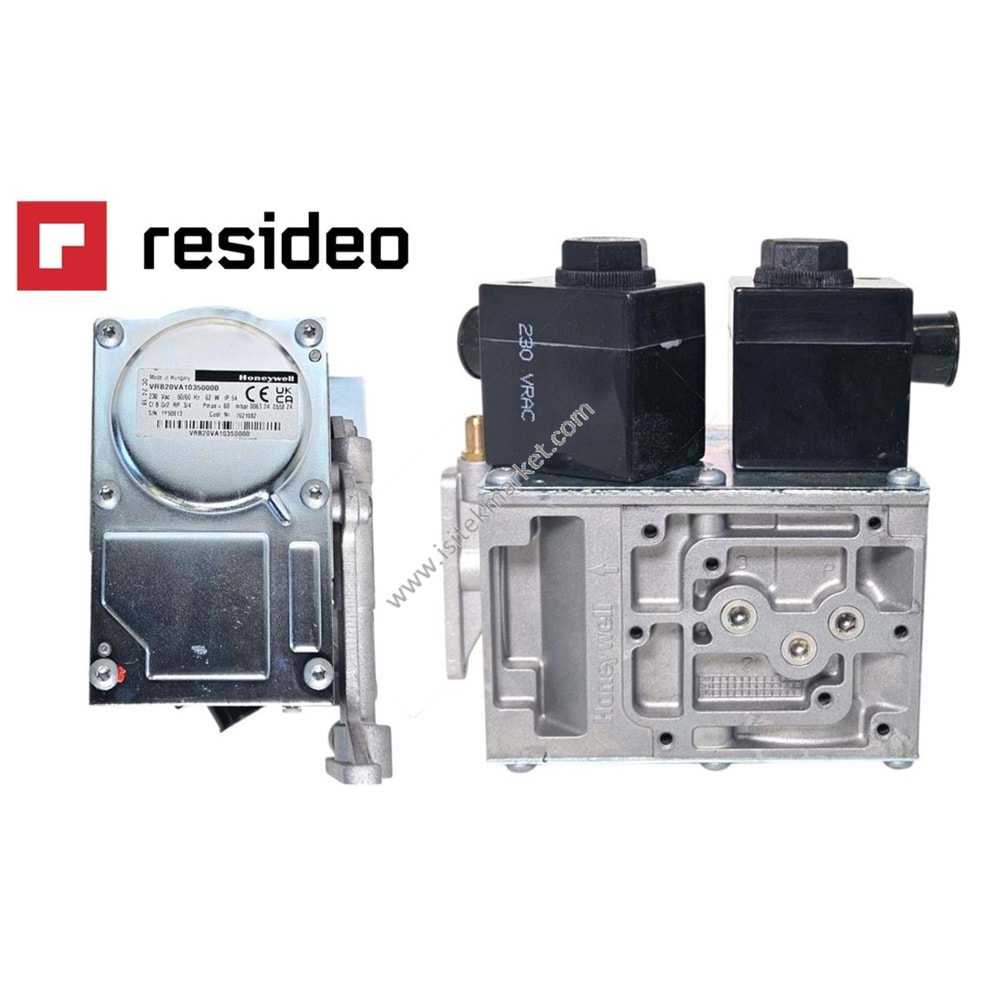 GAZ VALFİ RESIDEO VRB20VA10350000 -DE DIETRICH REMEHA 7628636 QUINTA ACE 160 -220 KW