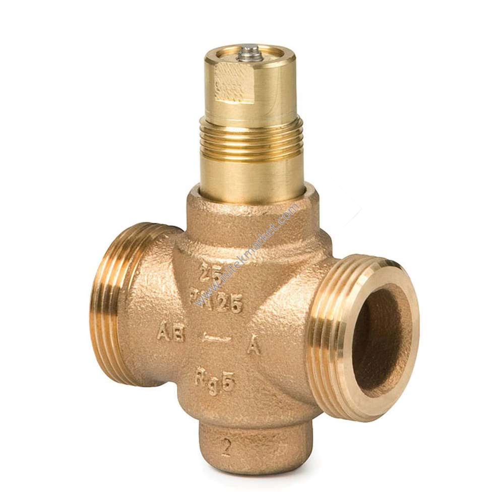 SIEMENS VVG549.25-6.3K PN16 3 YOLLU DİŞLİ VANA