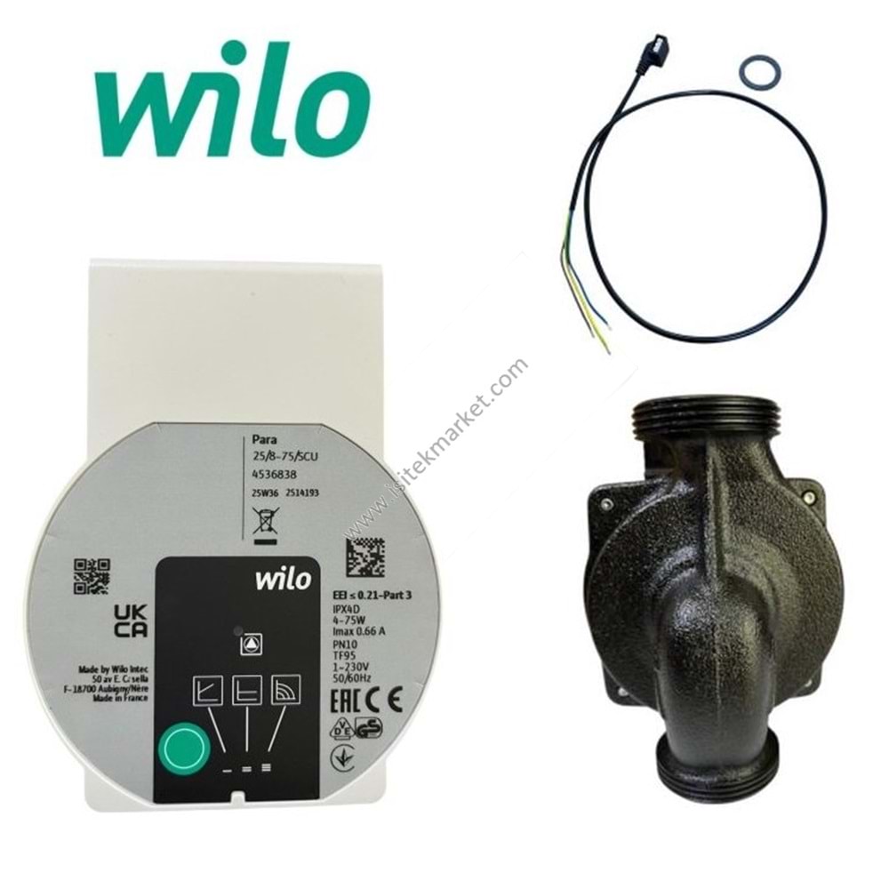 POMPA WİLO PARA 25-130/8-75/SCU