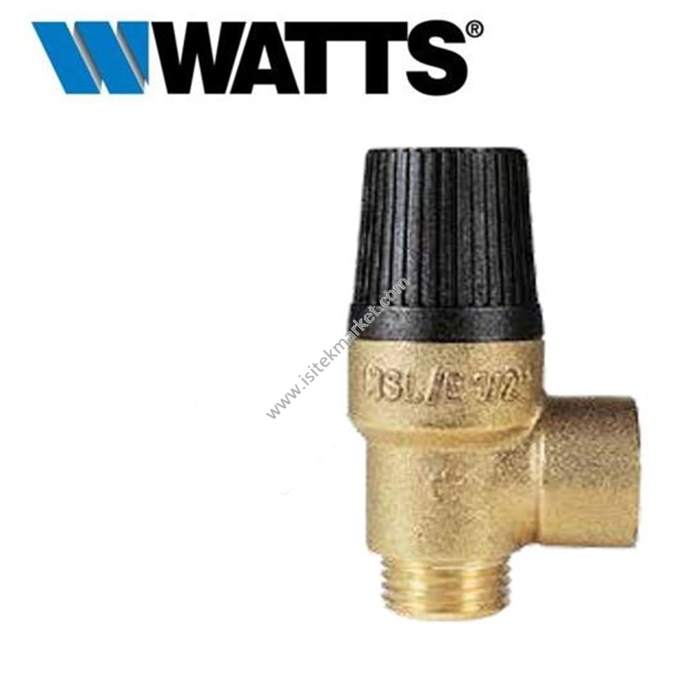 3 BAR EMNİYET VENTİLİ 1/2 1/2 MF WATTS MSL