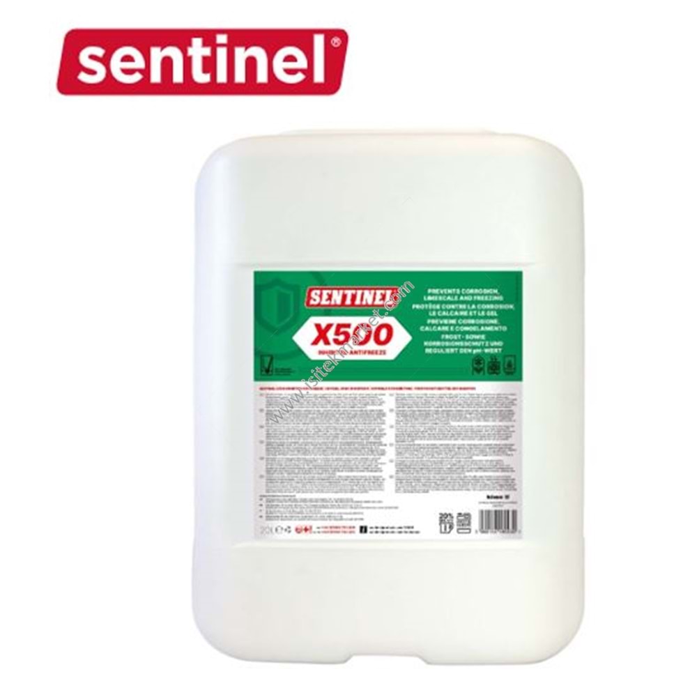 X500 20 LITRE DONMA ENGELLEME KİMYASALI SENTINEL