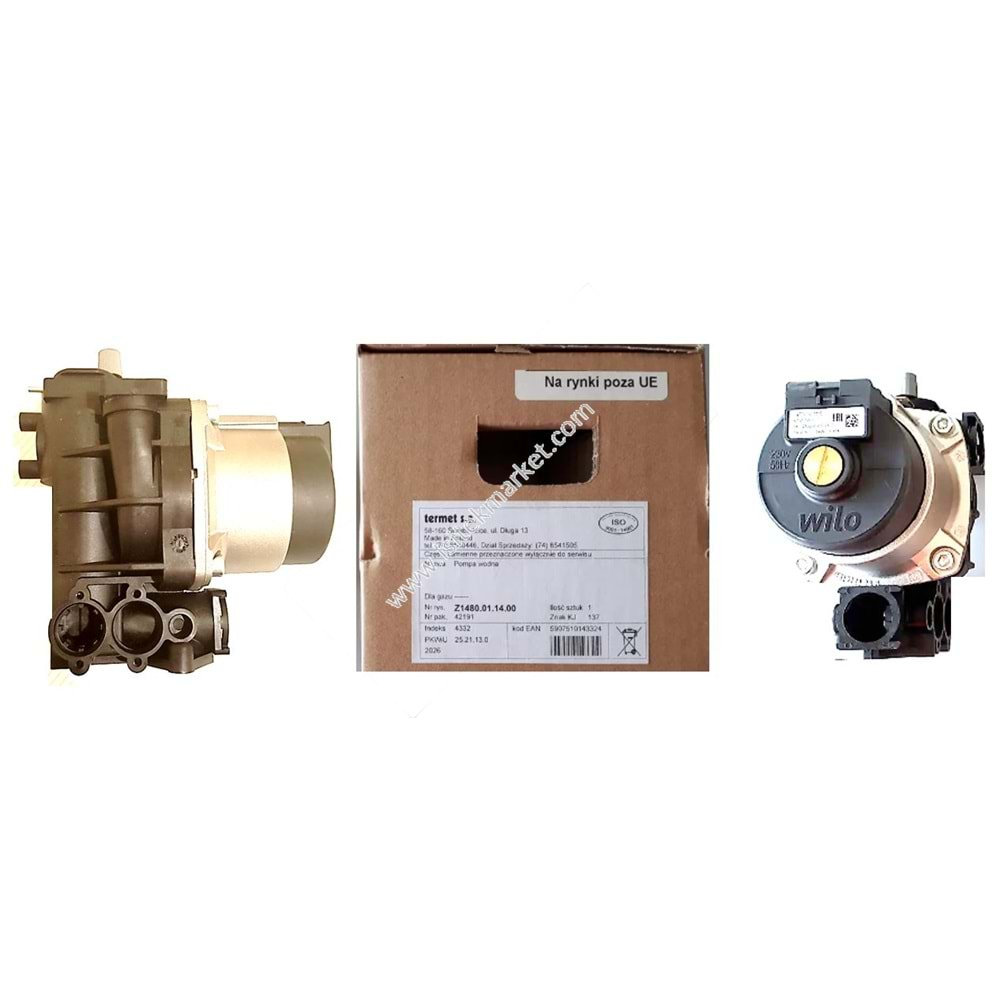 POMPA WILO TERMET Z1480011400 Z1480.01.14.00 INTOTSL 15/5-1 MINITHERM, MINIMAX, UNICO