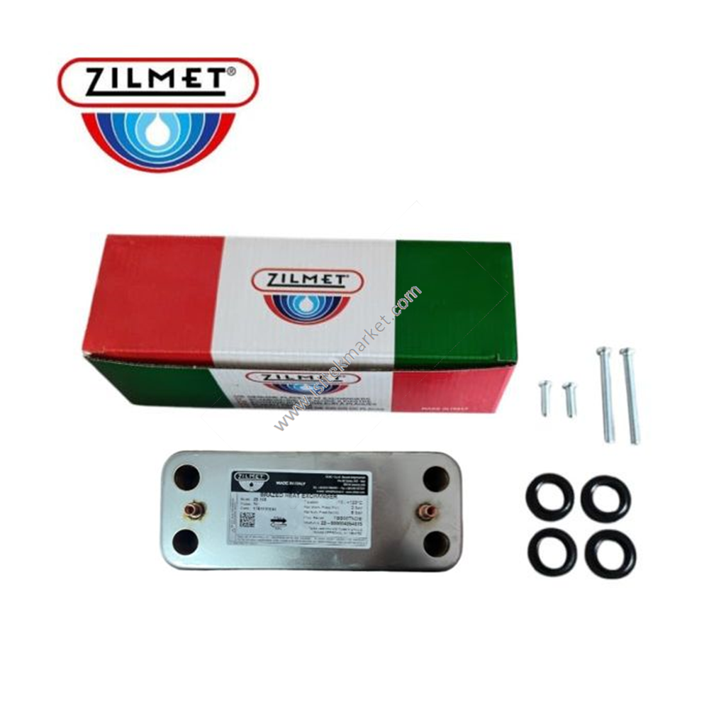 PLAKALI EŞANJÖR ZİLMET 17B1901644 16 PLK -142mm- ARS EGİS-II / CLAS/ GENUS EVO/ CARES 65104333 IDEAL 177530