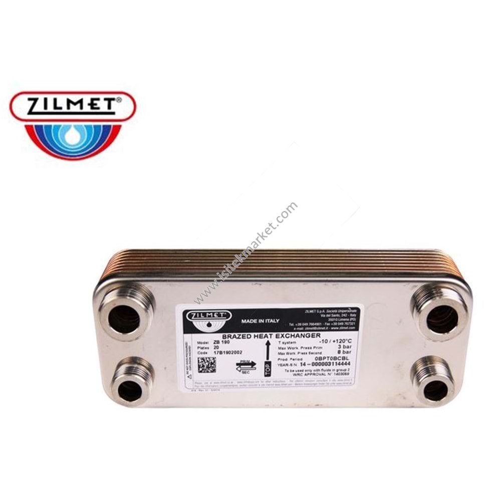 PLAKA EŞANJÖR ZİLMET 17B1902002 20 PLAKA