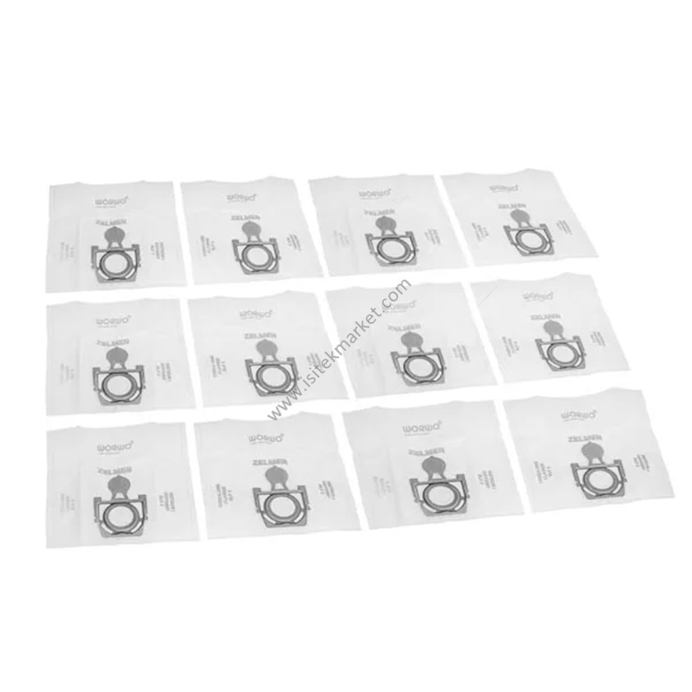 WORWO TOZ SÜPÜRGESİ MİCROFİBER TOZ TORBASI SETI ZELMER ZMB02X12K