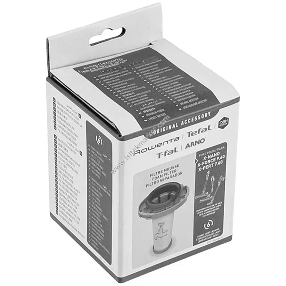 KABLOSUZ ELEKTRİKLİ SÜPÜRGE İÇİ KONİ FİLTRE ROWENTA ZR009010