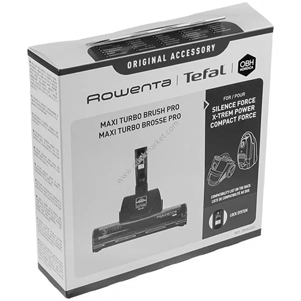 ROWENTA ELEKTRİKLİ SÜPÜRGE TURBO FIRÇA D=36MM ZR902201