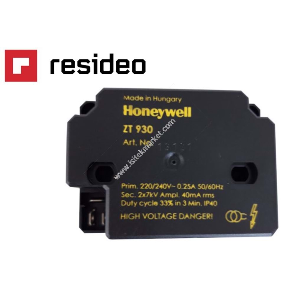 ATEŞLEME TRAFOSU SATRONIC HONEYWELL ZT 930