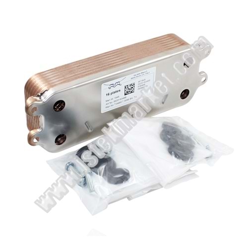 PLAKALI EŞANJÖR VAI TURBOTEK 18PL PRTH 0020186154