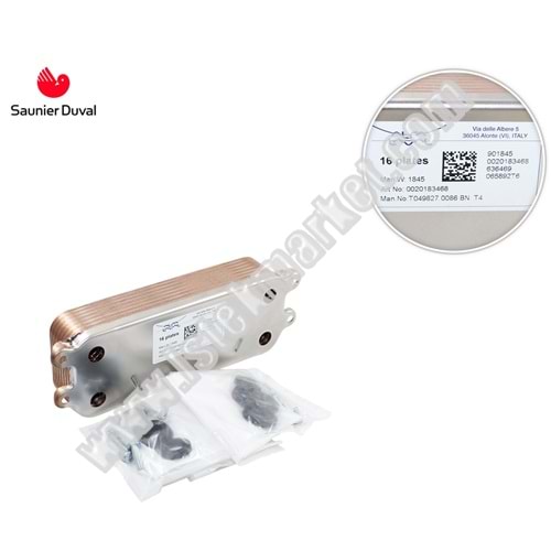 PLAKALI EŞANJÖR VAI TURBOTEK 16PL PRTH 0020186155