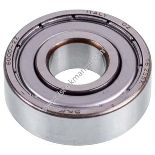 SKF 6000 - 2Z (10X26X8) BEKOLU YIKAMA MAKİNESİ RULMAN BLOĞU 00631369