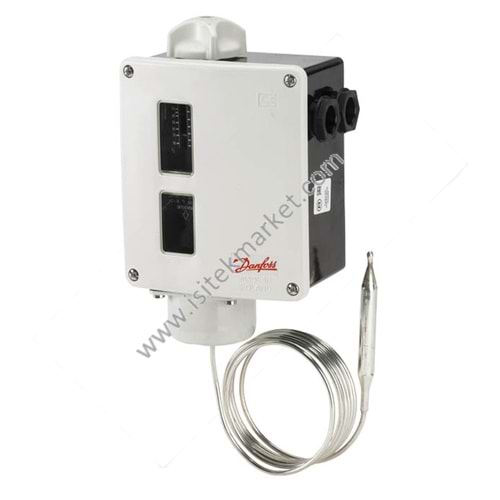 TERMOSTAAR DANFOSS 017-500366 RT101 (25-90 °C) TERMOSTAT