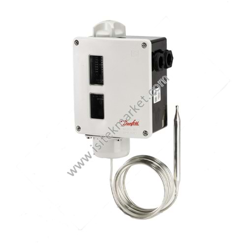TERMOSTAAR DANFOSS 017-500666 RT101 (25-90 °C) TERMOSTAT
