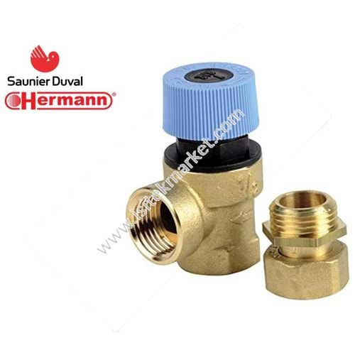 7 BAR EMNİYET VENTİLİ KRAMER DİŞİ 1/2 SAUNIER DUVAL 05602900 THELIA TWIN/ THEMIS TWIN