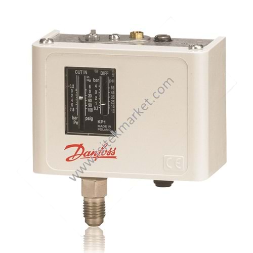 BASINC ANAHTARI DANFOSS 060-110166 KP1 (0.2-7.5 BAR) PRESOSTAT