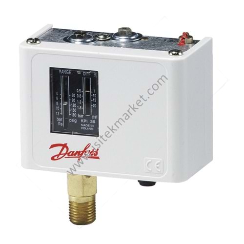 BASINC ANAHTARI DANFOSS 060-121766 KPI35 (-0,2 – 8 BAR) PRESOSTAT