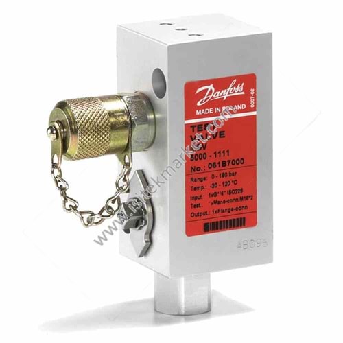 BASINC TRANSMITTER DANFOSS 061B7000 MBV 5000 TEST VALFI