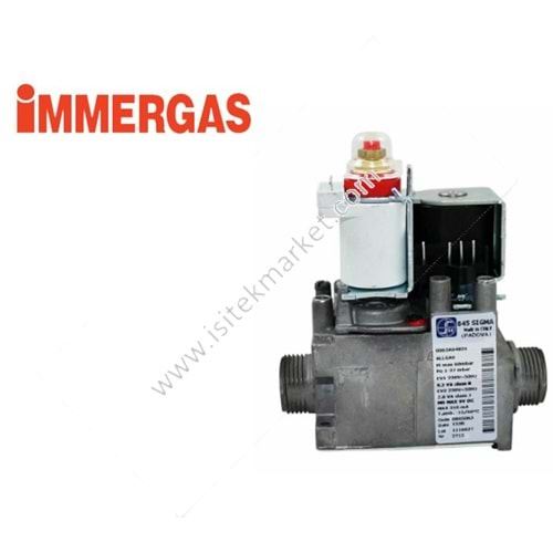 GAZ VALFİ SIT 845 BEYAZ ERKEK IMMERGAS 1.014365