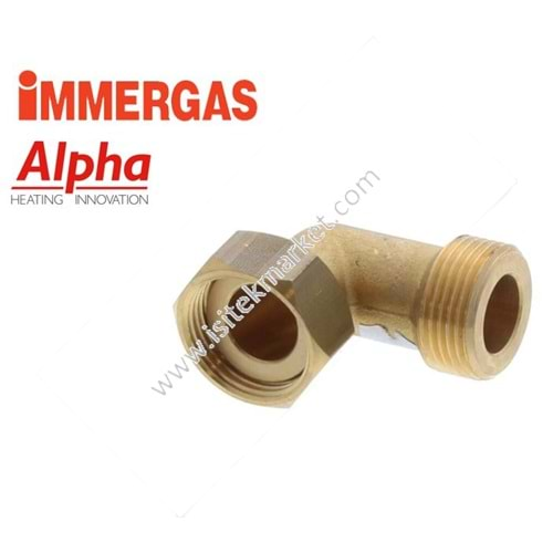 DİRSEK IMMERGAS ALPHA 1.015625 CB24X