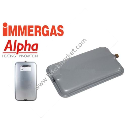 GENLEŞME TANKI ZILMET DİKDÖRTGEN-ÇİFT GİRİŞ 8LT IMG ZEUS 24 MAIOR 1.017064