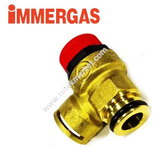 3 BAR EMNİYET VENTİLİ CALEFFI IMMERGAS 1.022306