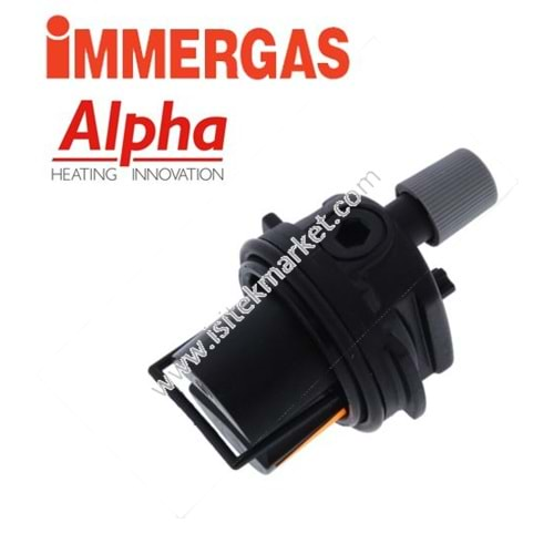 HAVA PURJÖRÜ PLASTİK POMPA KAPAĞI KANATLI TIP IMMERGAS ALPHA 1.027110