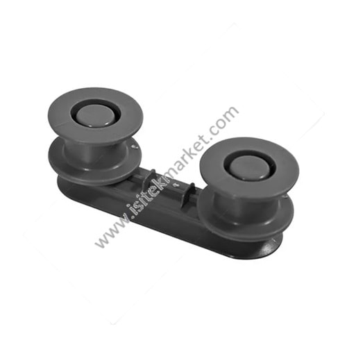 BULAŞIK MAKİNESİ ELECTROLUX ÜST RAFI İÇİN RULOLAR İLE KILAVUZ RAY 1172389007