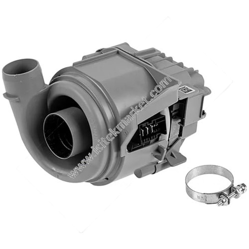 BOSCH 12014980 BULAŞIK MAKİNESİ SİRKÜLASYON POMPASI, ISITICI VE HORTUM KELEPÇESİ