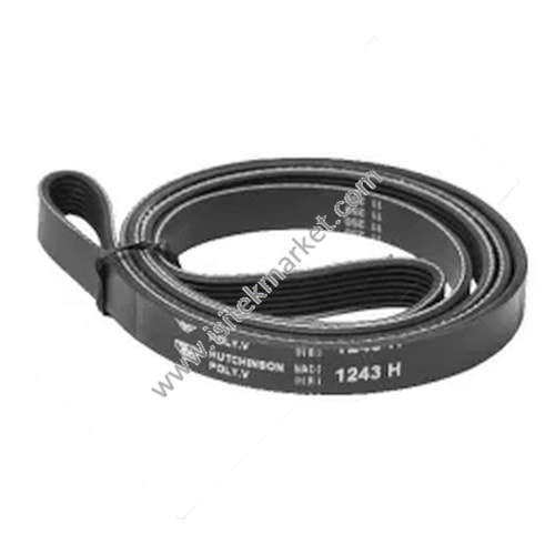 Çamaşır makinesi kemeri 1243H7 Hutchinson siyah