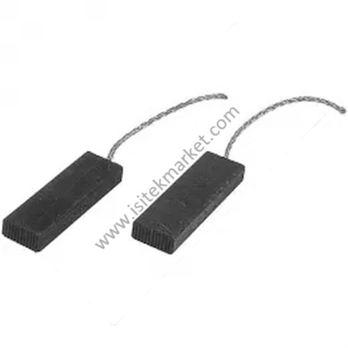 Bosch ile uyumlu çamaşır makinesi için motor fırçalar -2 pc.- çubuk -yuvasız- 12.5x5x36