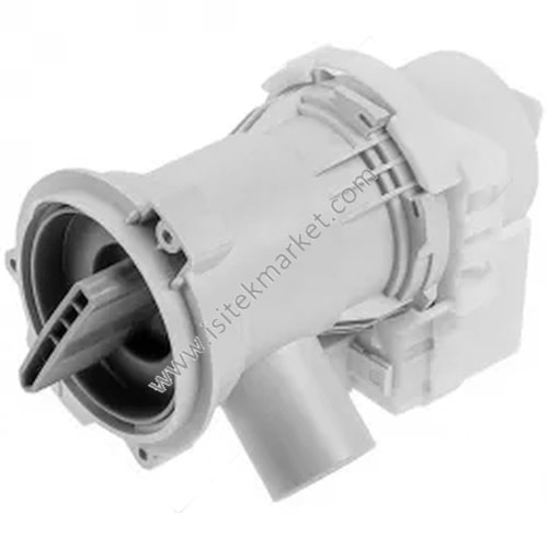 Çamaşır makinesi için pompa -tahliye pompası- Bosch 00146083 Hanning -monte edilmiş- ile uyumlu 30 W DP020-062 -eşleştirilmiş ön kontaklar-