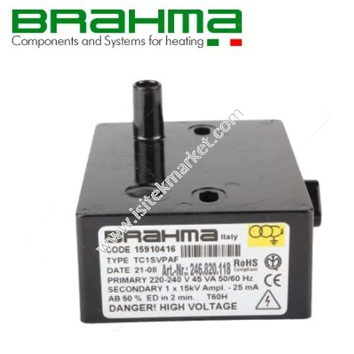 BRAHMA ATEŞLEME TRAFOSU 15910416 TC1SVPAF