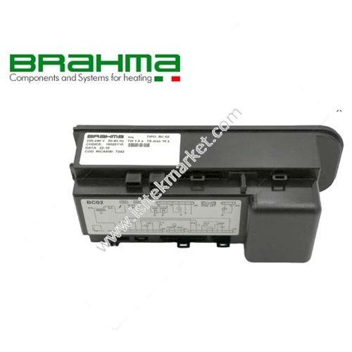 BRAHMA ATEŞLEME KARTI 16020110 BRT VOKERA R7242 BC02 IDRA EXCLUSIVE TURBO