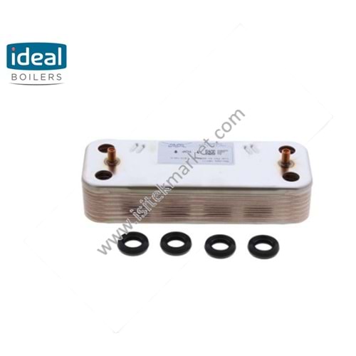 PLAKALI EŞANJÖR ITM1901644 16PL 142mm - IDEAL 177530 COMBI 24 30 & ESPRIT ECO 24 30