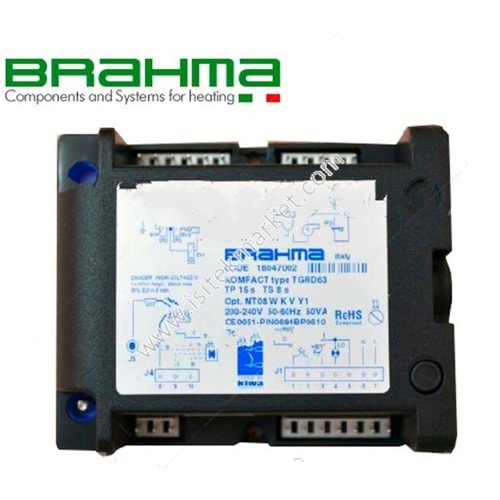 BRAHMA ATEŞLEME KARTI 18047002 TGRD 63