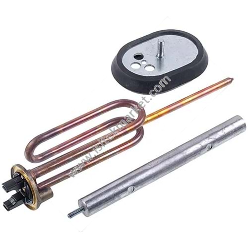 ARISTON KİT SU ISITICI ISITICI ELEMANI 2000W + FLANŞ CONTALARLA + ANOT (184281, 65108275)