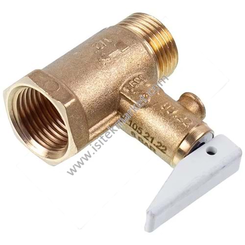 EMNİYET VANA 8 BAR 1/2 UNIVAL ATLANTIC/ROUND MS0012 SU ISITICI İÇİN