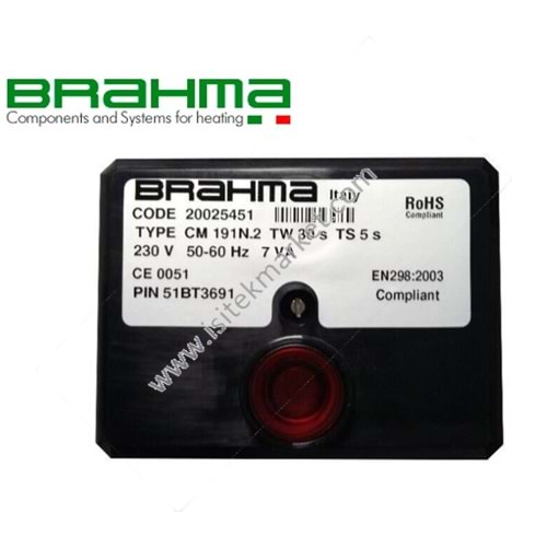 BRAHMA ATEŞLEME KARTI 20025451 CM 191 N.2