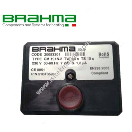 BRAHMA KONTROL ÜNİTESİ 20083301 CM 191 N.2