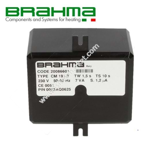 BRAHMA YANMA KONTROL ÜNİTESİ 20086601 CM191.3