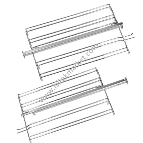 FIRIN BEKO 210444748 İÇİN TELESKOPİK TEPSİ REHBERLERİ SETİ (SAĞ + SOL)