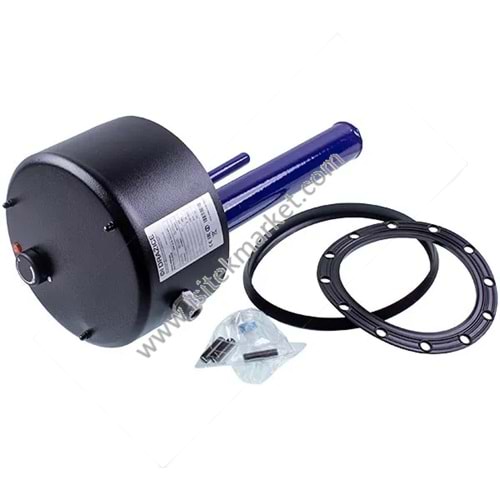 SU ISITICI ISITICI ELEMANI TERMOSTATLI DRAZICE 2110053 TPK 210-12 2200W L=440MM FLANŞ 235MM 1 SENSÖR TÜPÜ