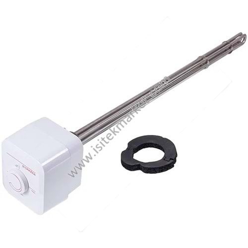 SU ISITICI ISITICI ELEMANI TERMOSTATLI DRAZICE 2110360 TJ 6/4“ 9000W L=690MM FLANŞ 125MM 1 SENSÖR TÜPÜ